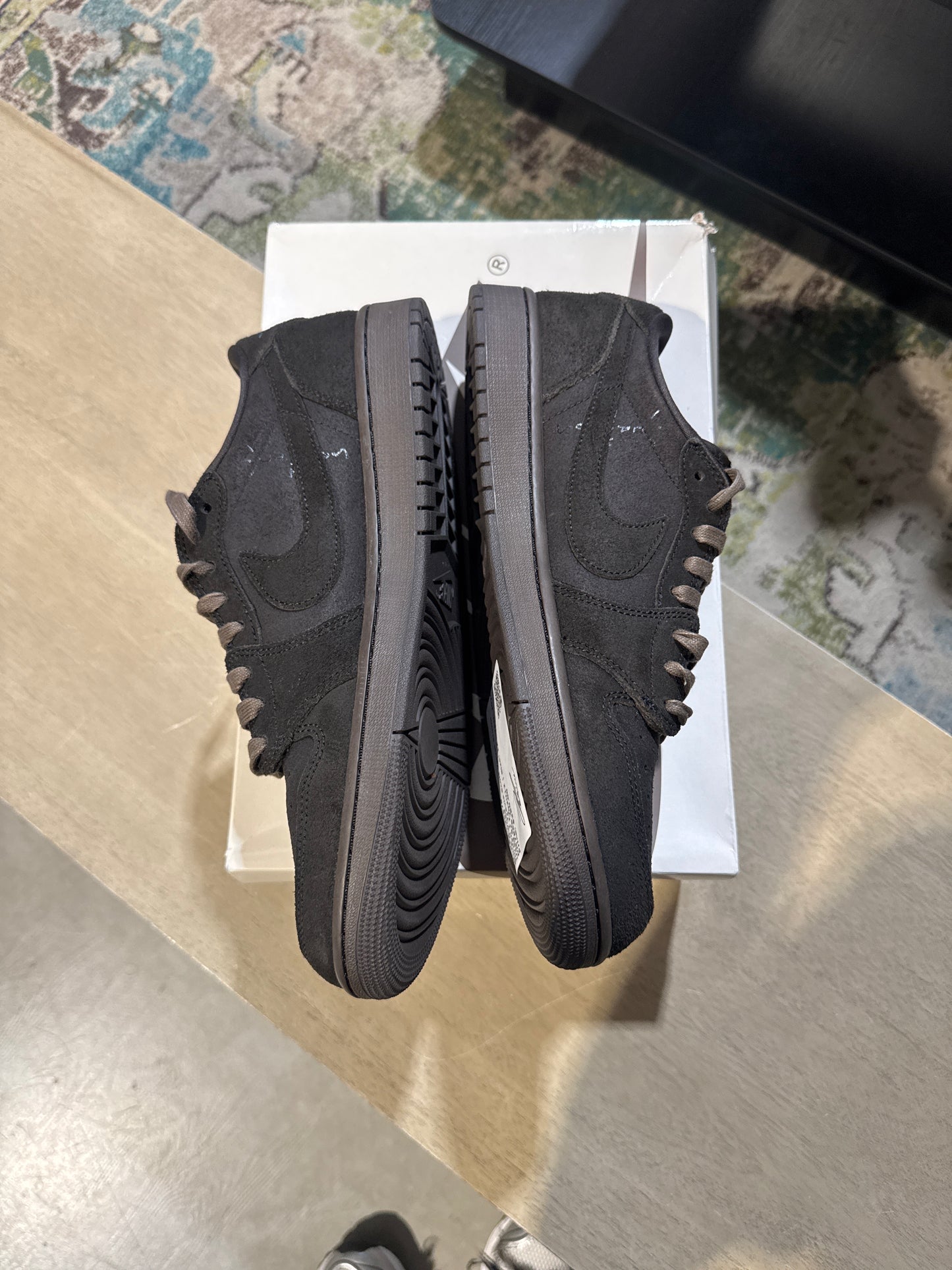 Jordan 1 Travis Scott Velvet Brown Used Sz 12