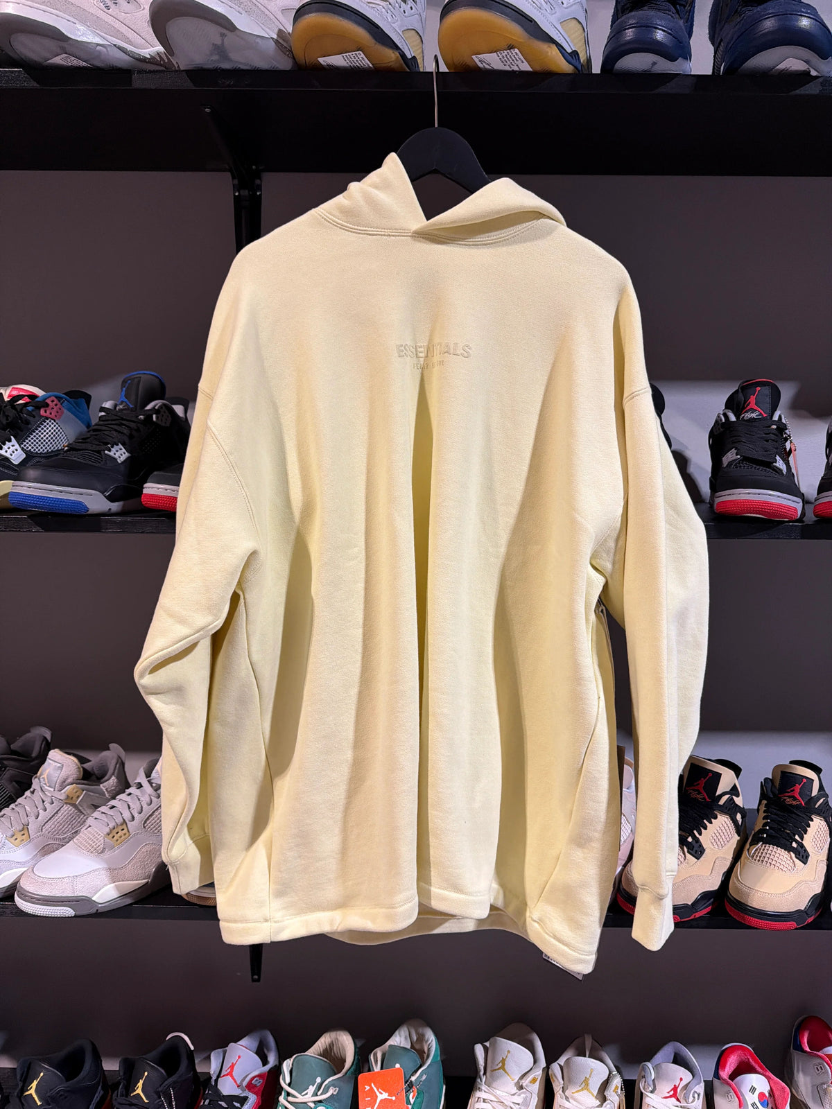 Essentials Hoodie Yellow - Pre-Owned