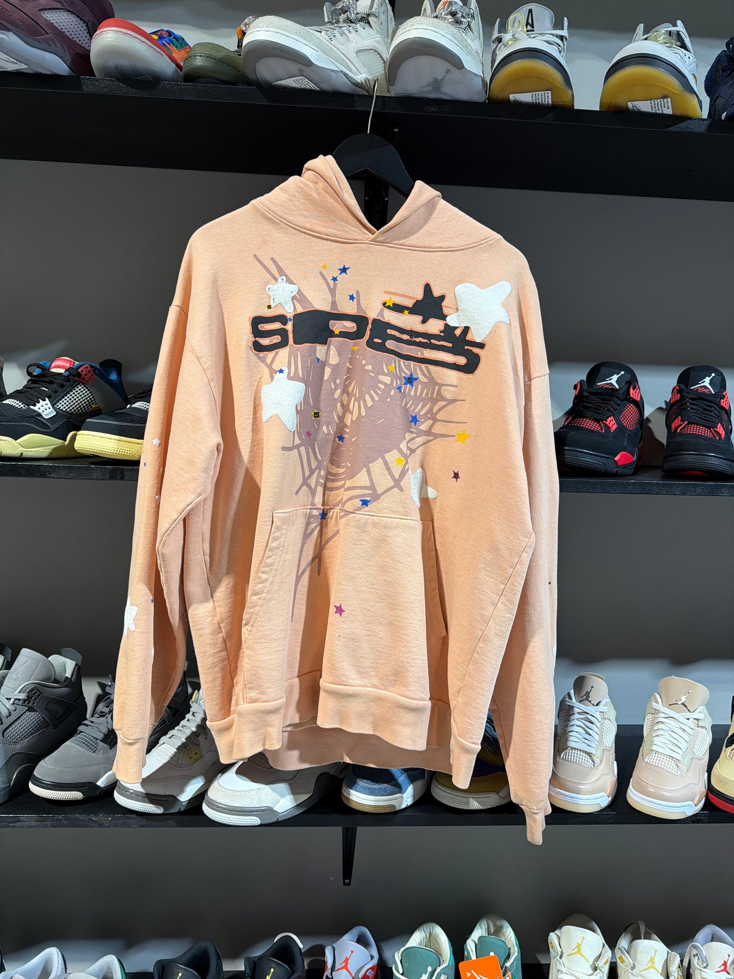 Sp5der hoodie bellini