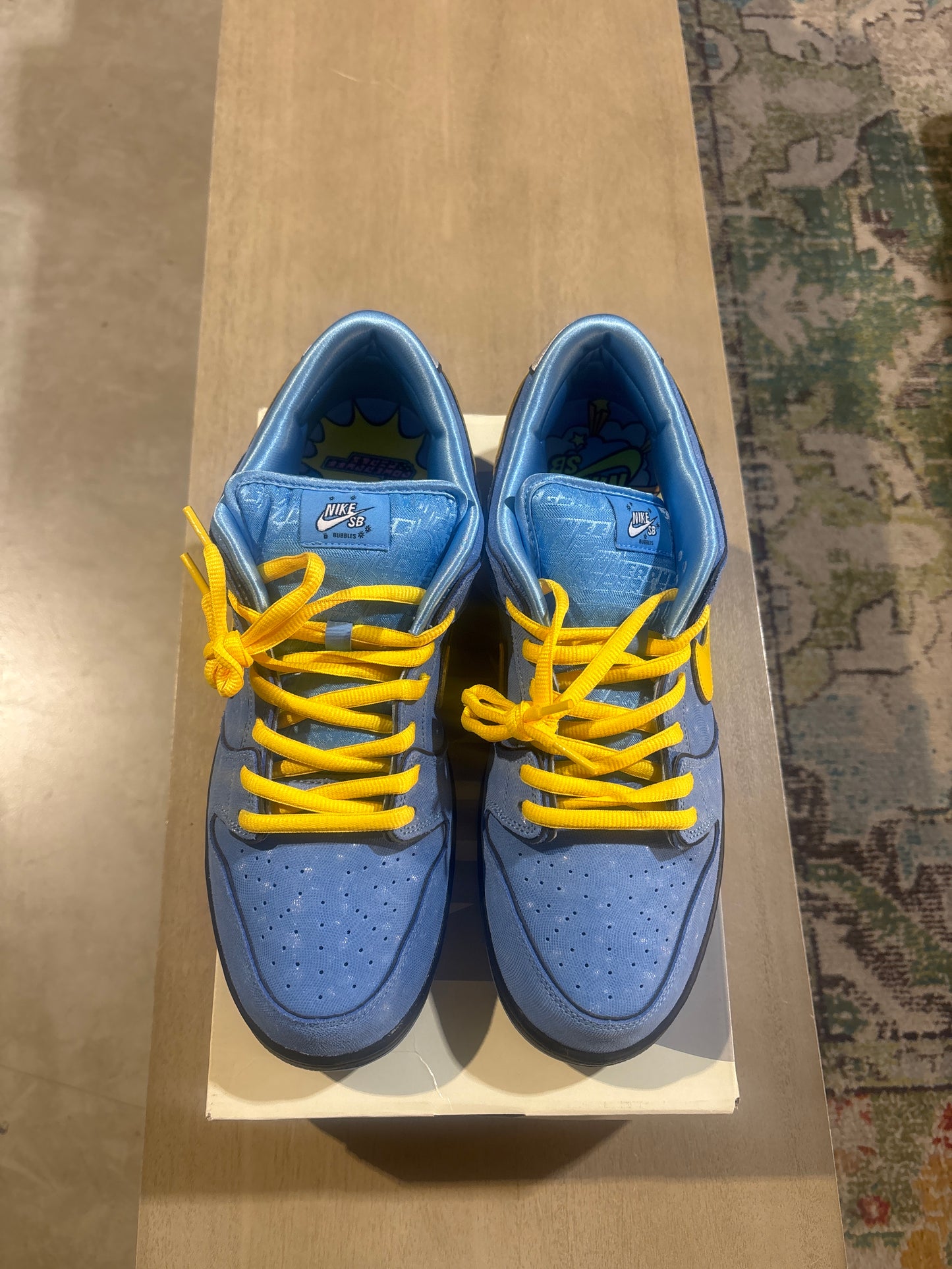 Nike SB Dunk Low The Powerpuff Girls Bubbles Used Sz 14