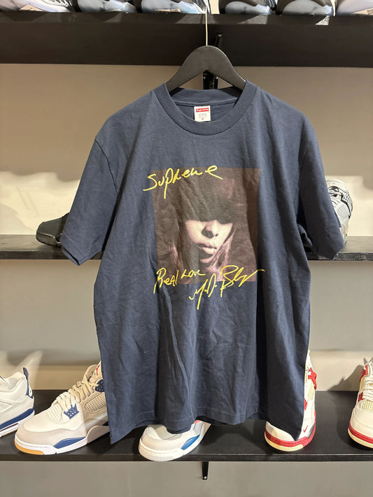 Supreme Mary J. Blige Navy Tee