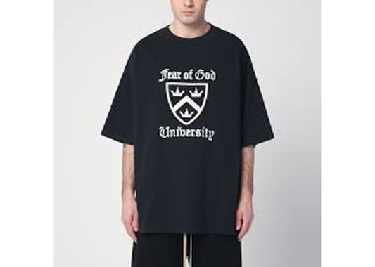 Fear Of God Essentials Black Tee