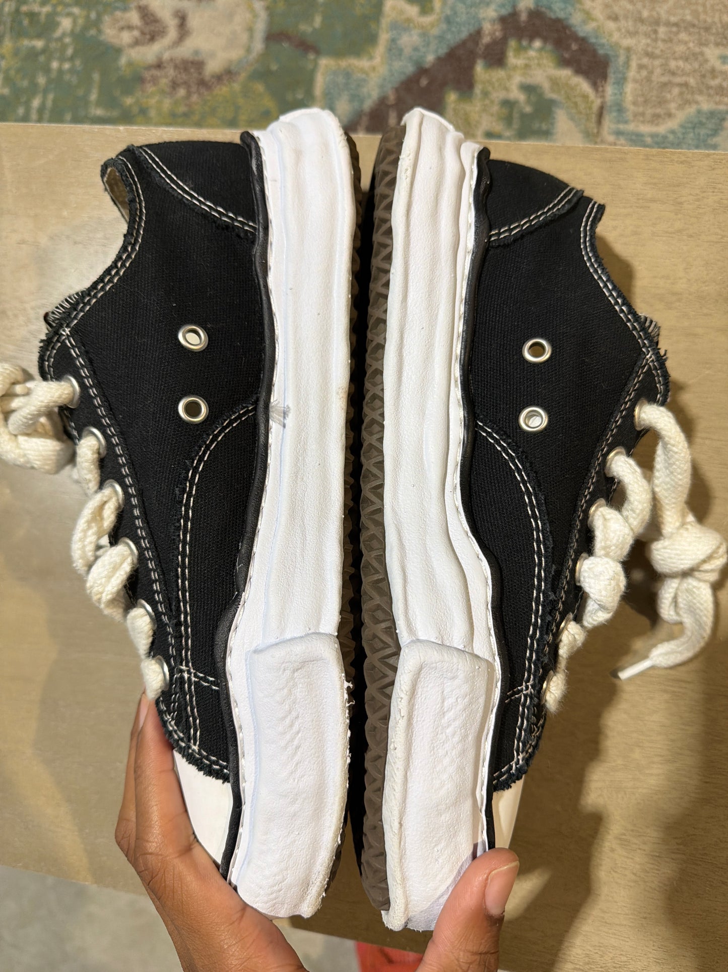Maison Mihara Peterson Low Used Sz 9 NB