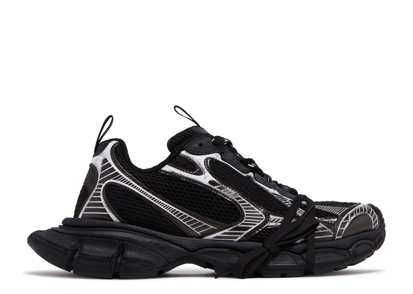 Balenciaga 3XL Sneaker Worn-Out - Black White