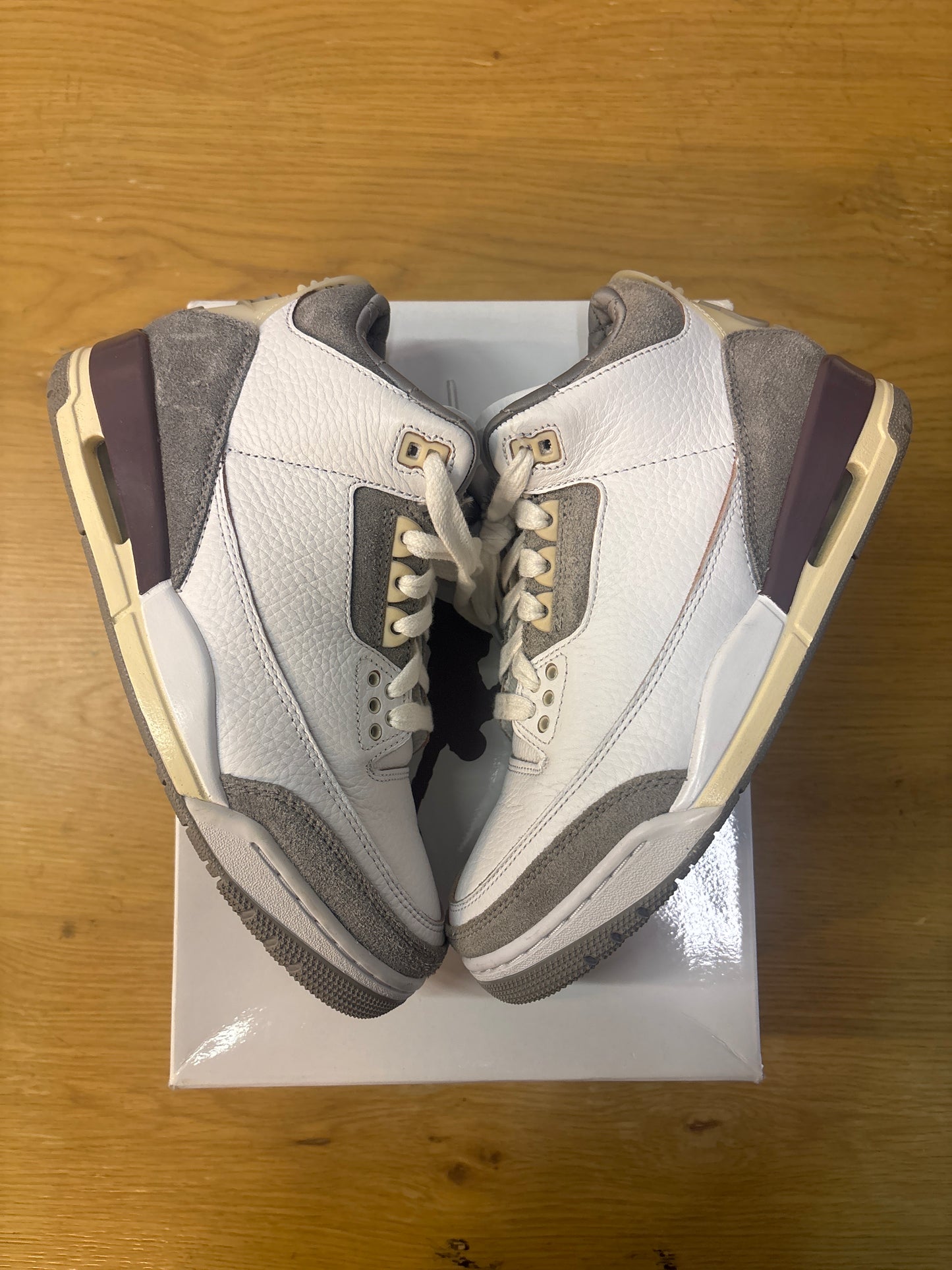 A MA MANIERE X WMNS AIR JORDAN 3 RETRO SP RAISED BY WOMEN USED SIZE W7.5