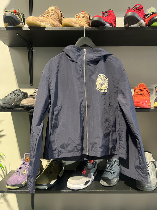 SAINT VANITY NYLON ZIPUP NAVY