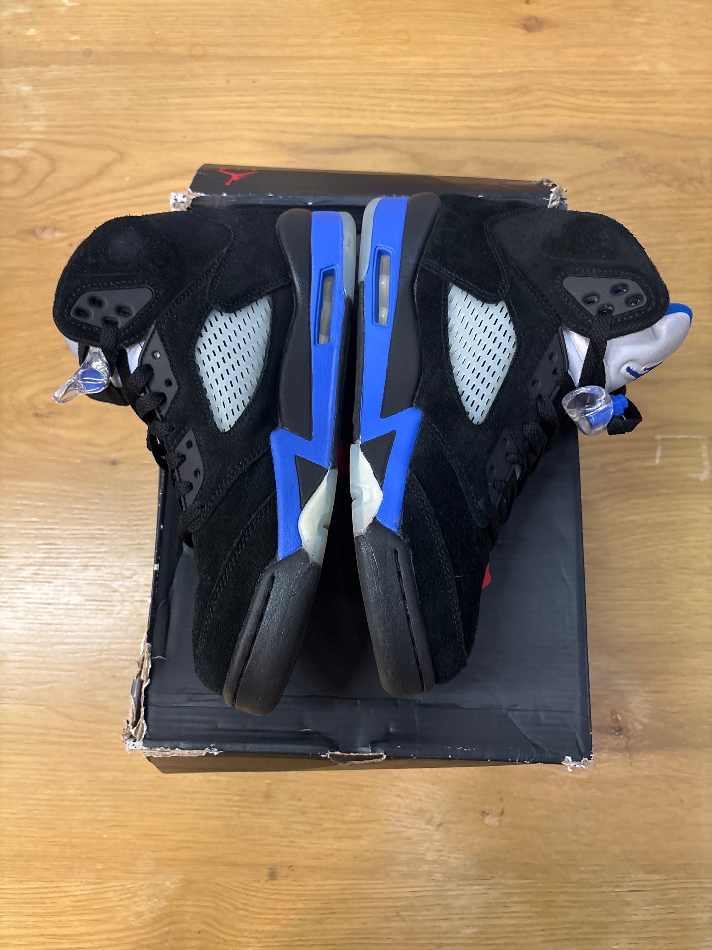 AIR JORDAN 5 RETRO RACER BLUE Used Sz 8.5