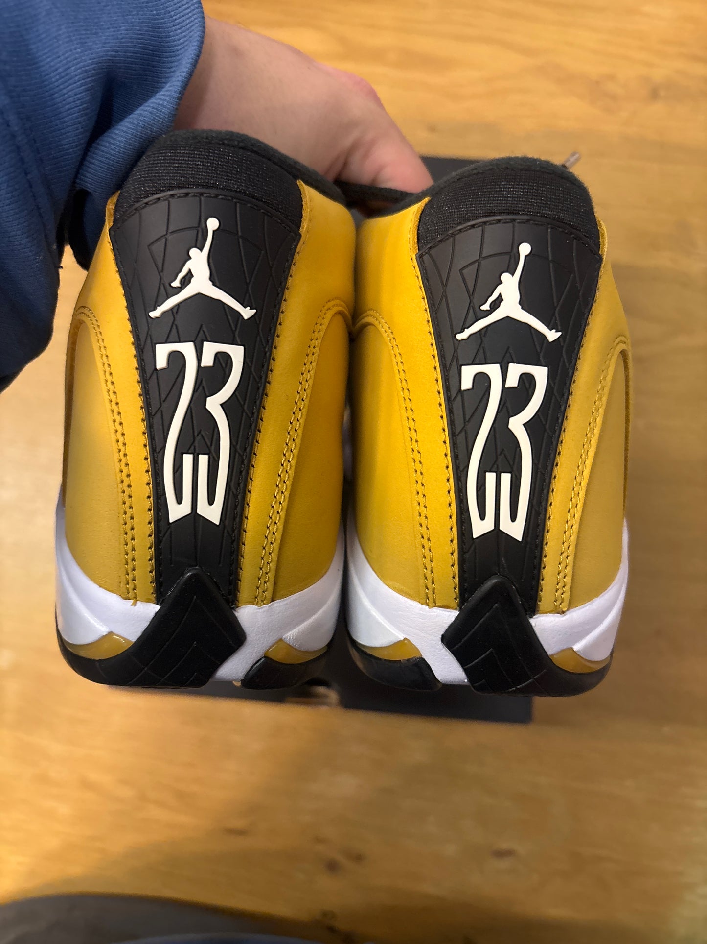 JORDAN 14 GINGER USED SZ 9.5