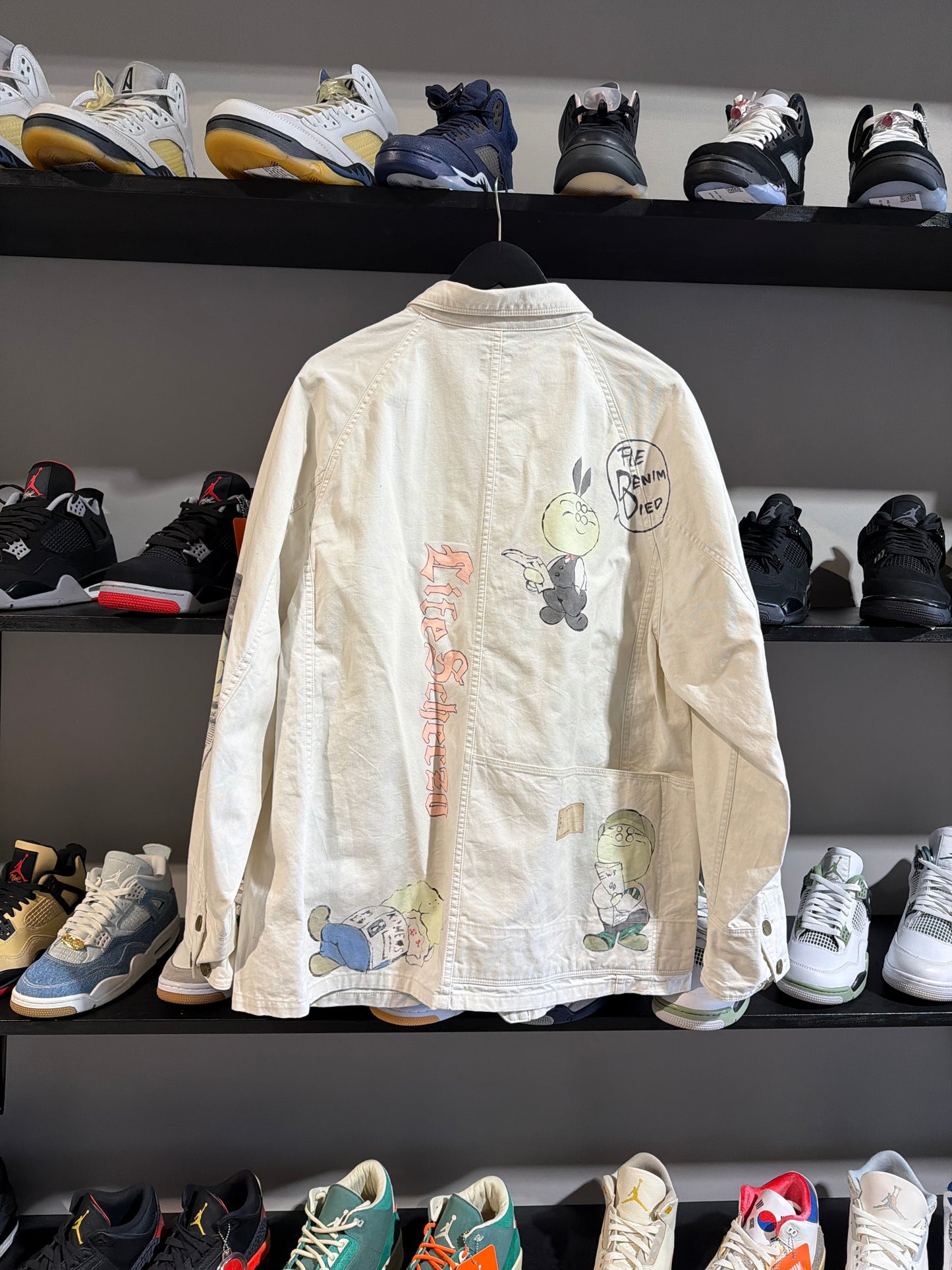 Kapital Twill Cactus Jacket White