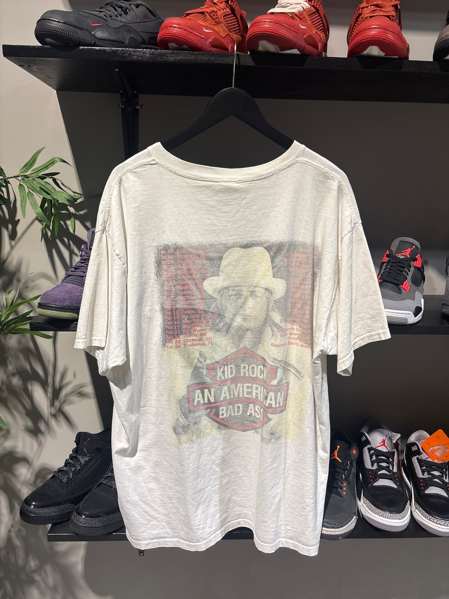 Vintage kid rock american badass tour tee