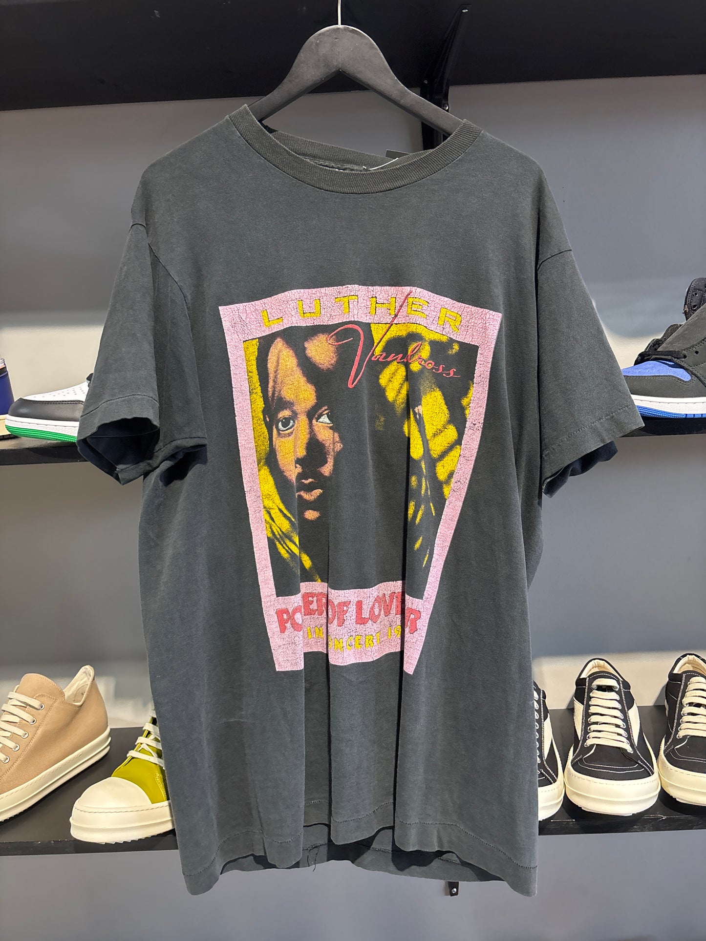 Vintage Luther Vandross Power Of Love Tee 91