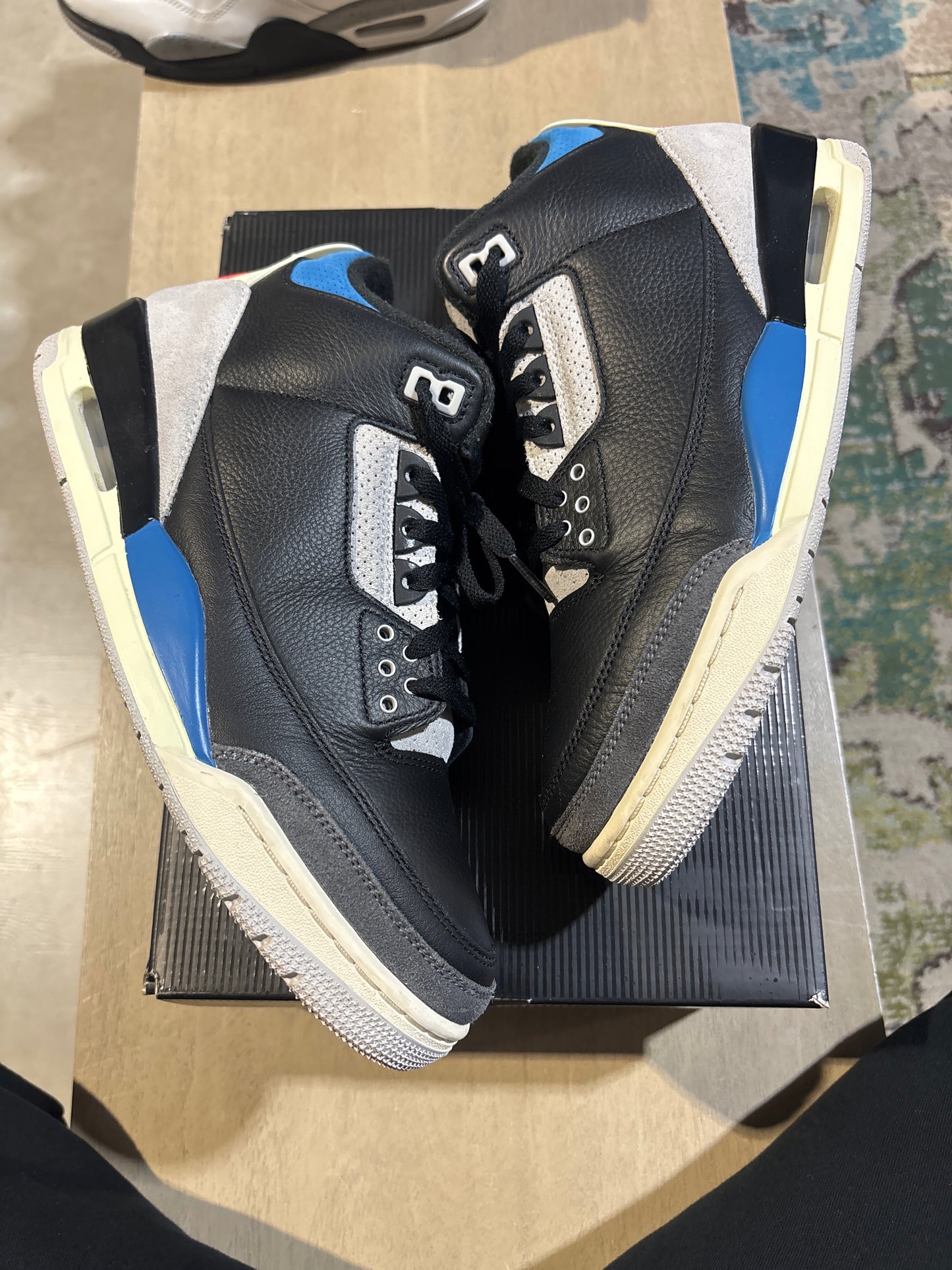 Jordan 3 Rare Air Used Sz 9