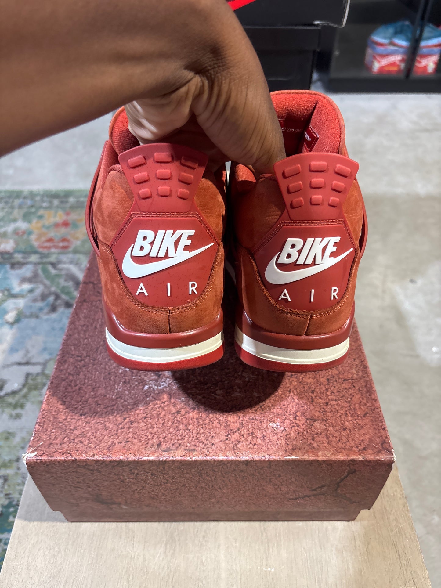Jordan 4 brick by brick used sz 11.5