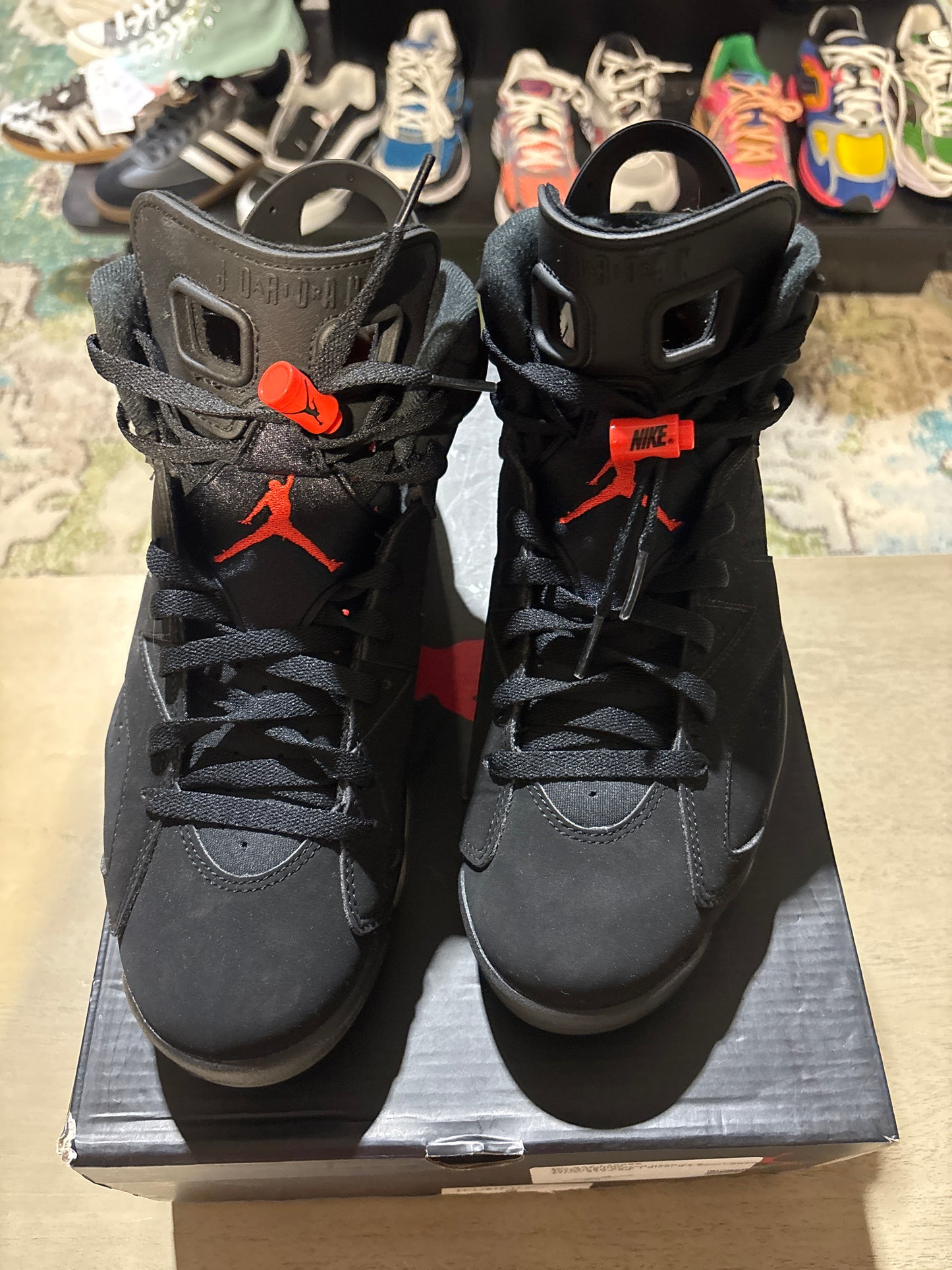 Jordan 6 infrared used sz 9