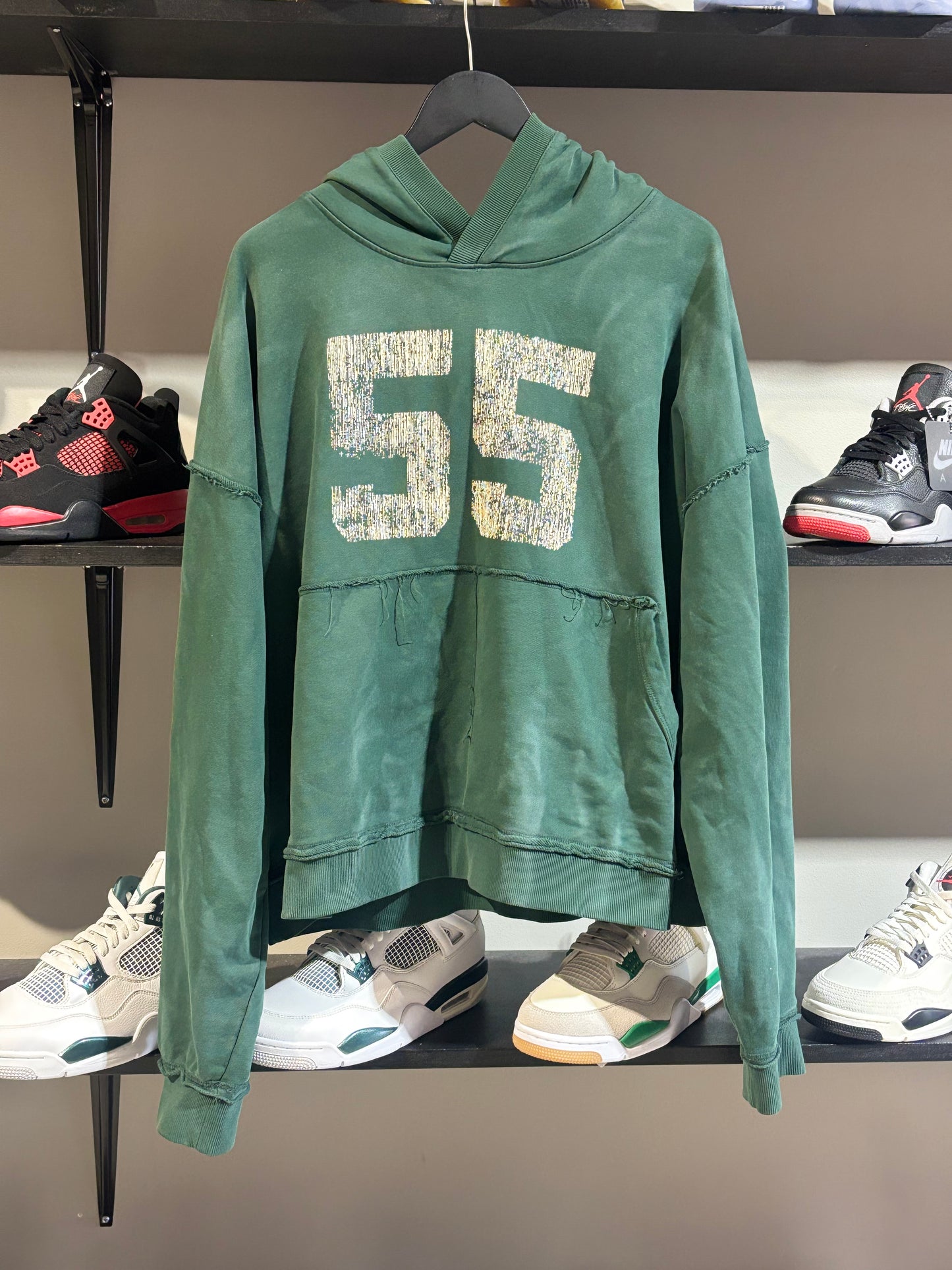 Gv Gallery 55 Green Hoodie Sz M