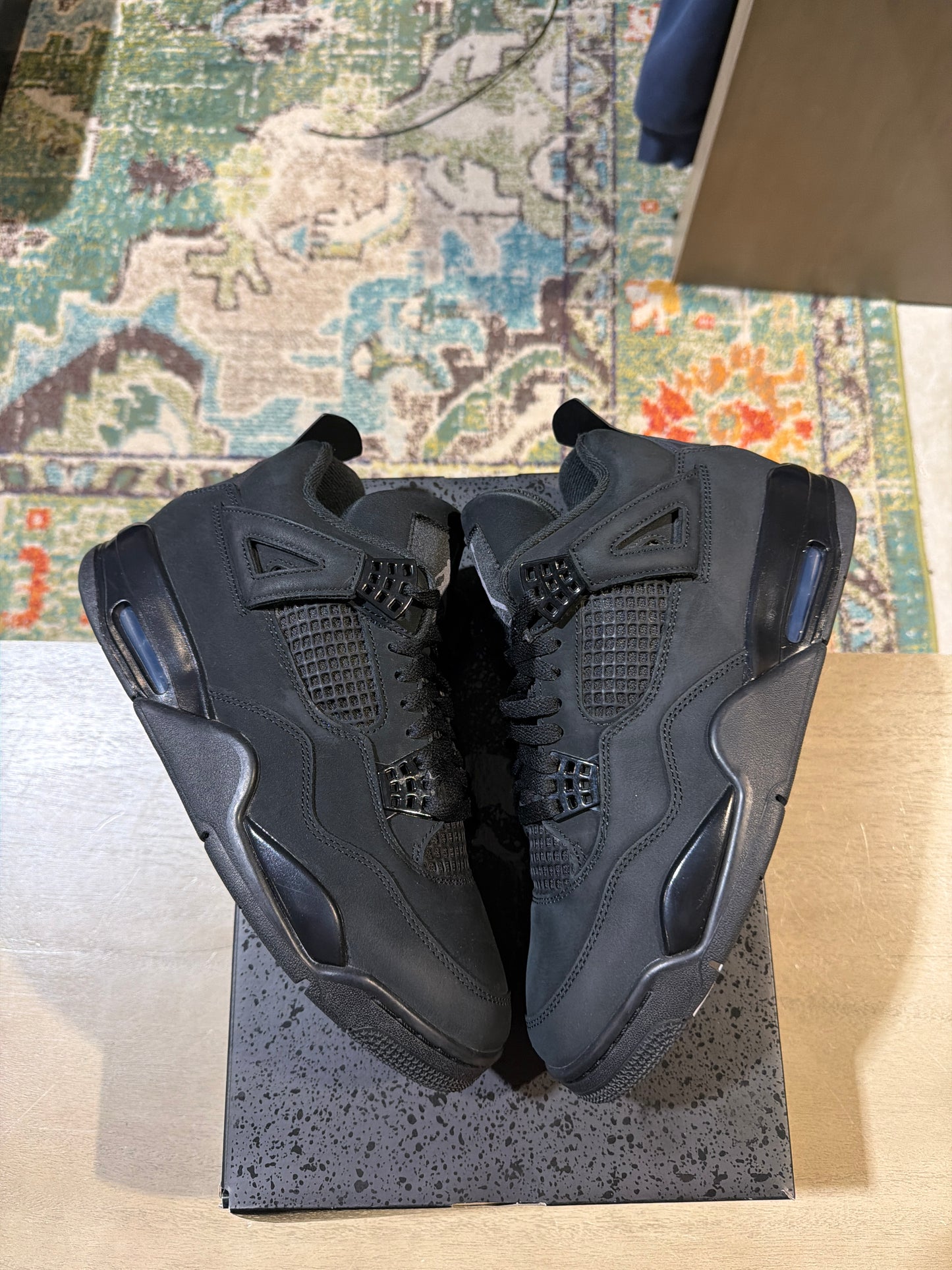 Jordan 4 Black Cat Used Sz 10 (1)