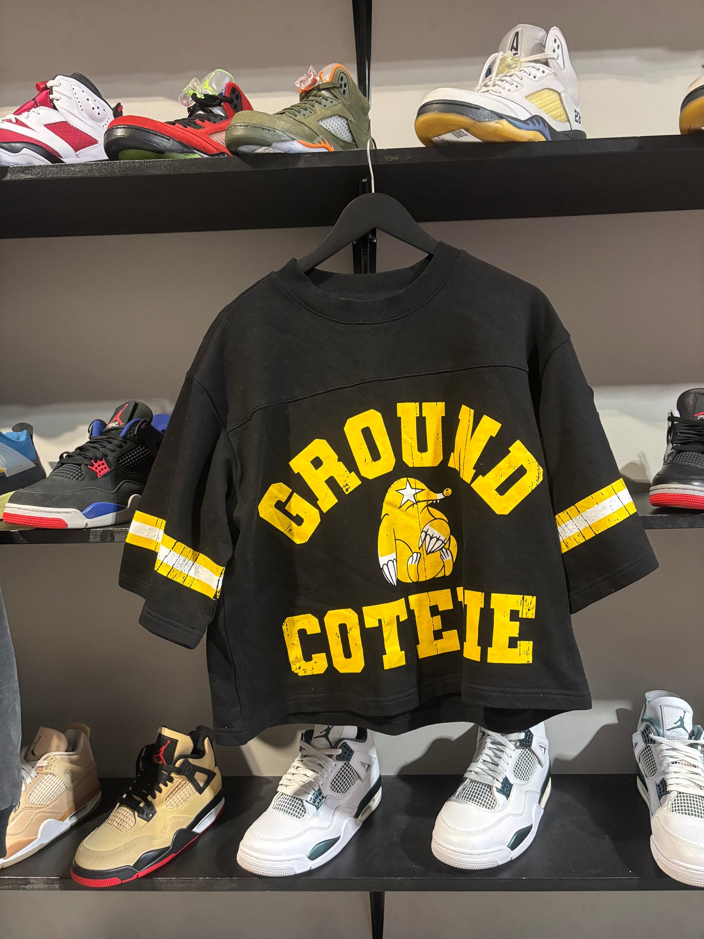 Black and Yellow Ground Coterie Tee