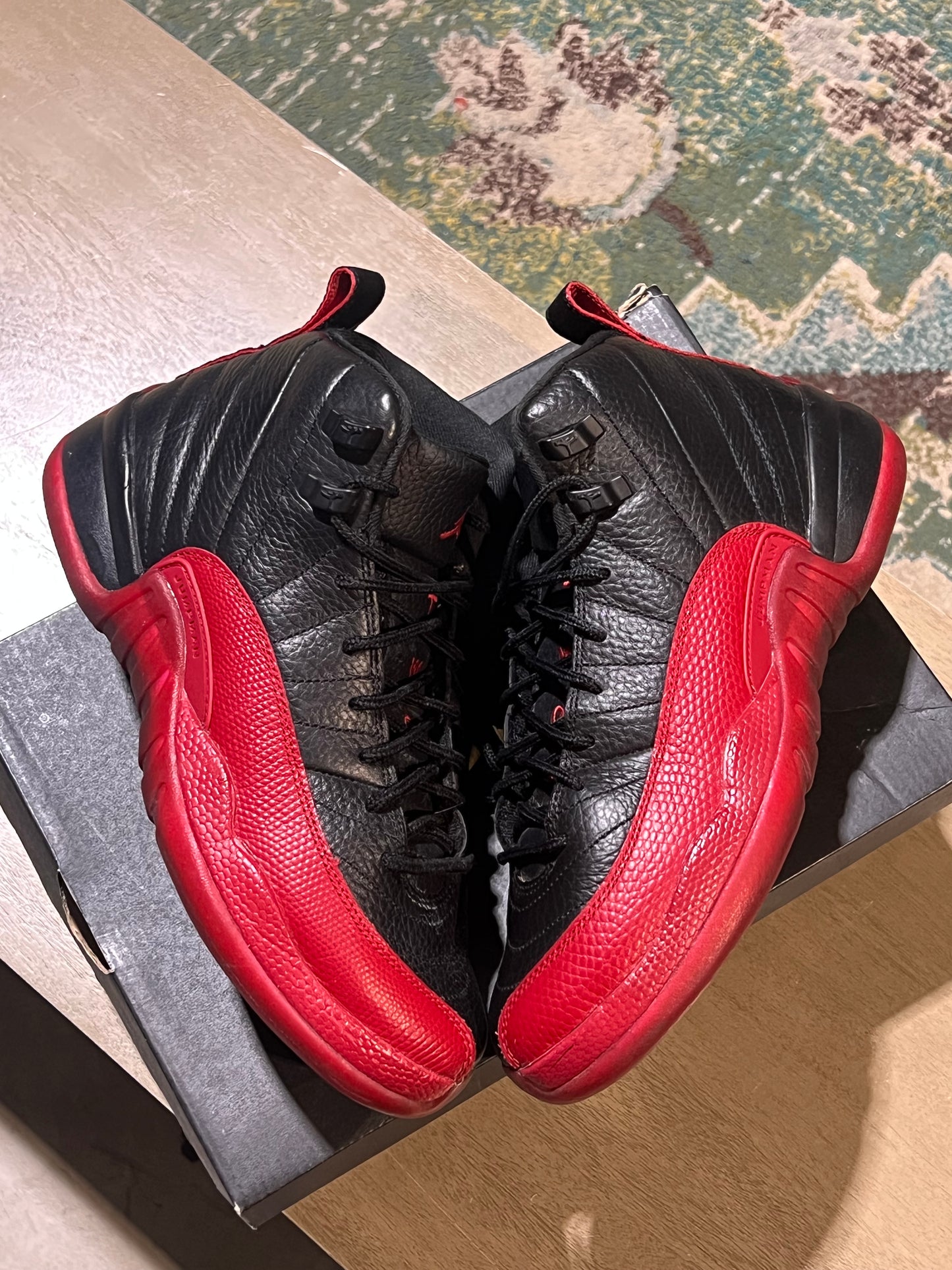 Jordan 12 Flu Game Used Sz 6.5Y