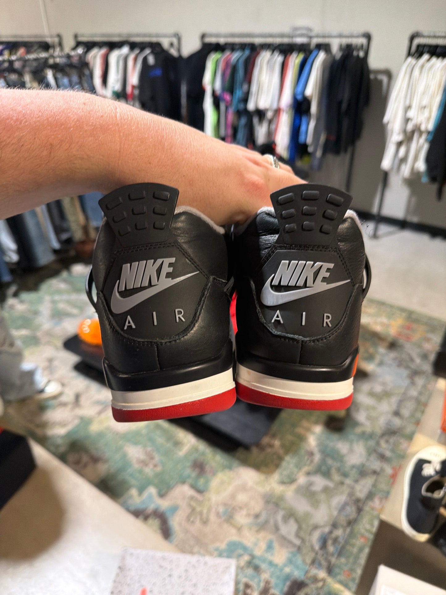 Jordan 4 Bred Reimagined Used Sz 10