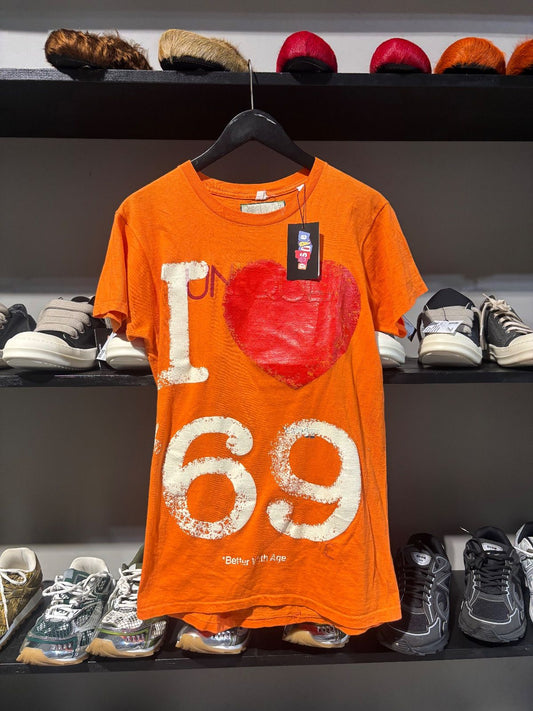 Better With Age I love 69 Orange Tee