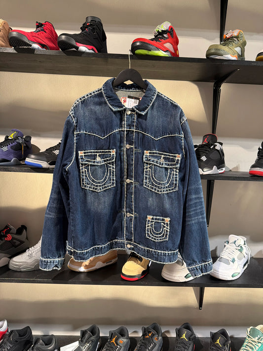 Supreme True Religion Denim Jacket Indigo