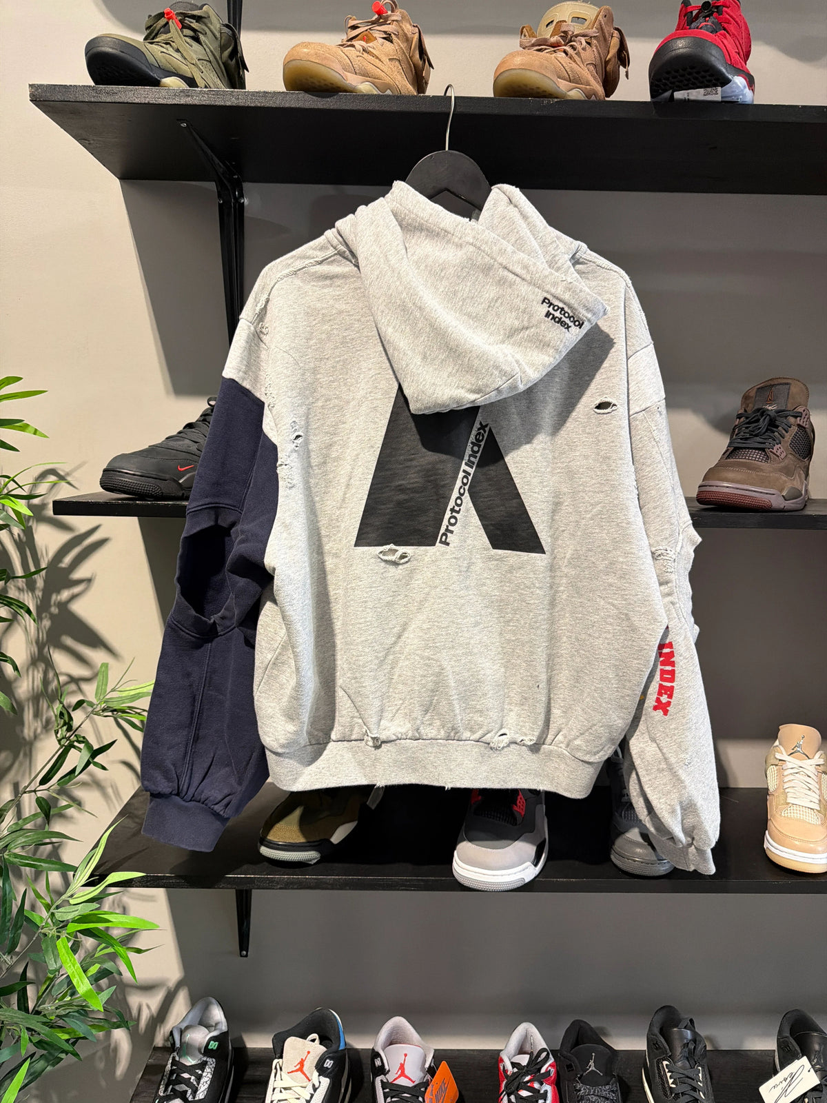 Protocol Index 'Army' Reconstructed Zip-Up