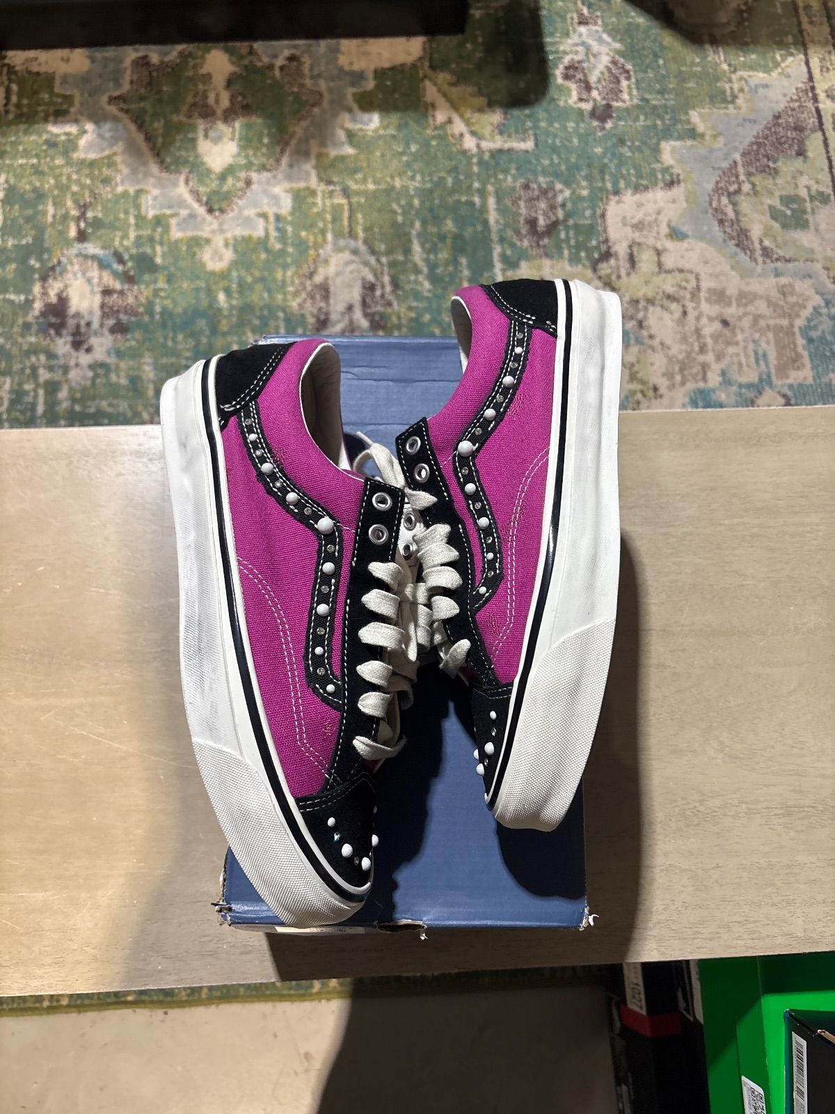 Vans Otw Old Skool 36 Pearlized Pack Pink Black - Pre-Owned