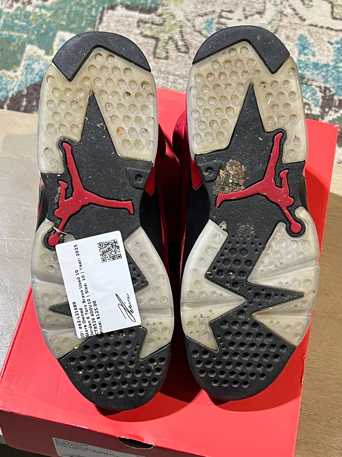 Jordan 6 Retro Toro Bravo - Pre-Owned