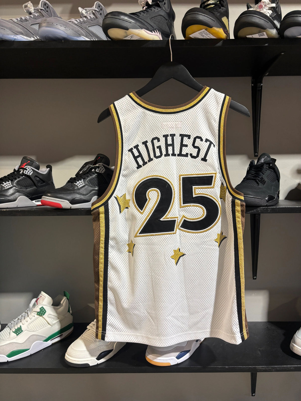 Supreme Highest Basketball Jersey White - Pre-Owned