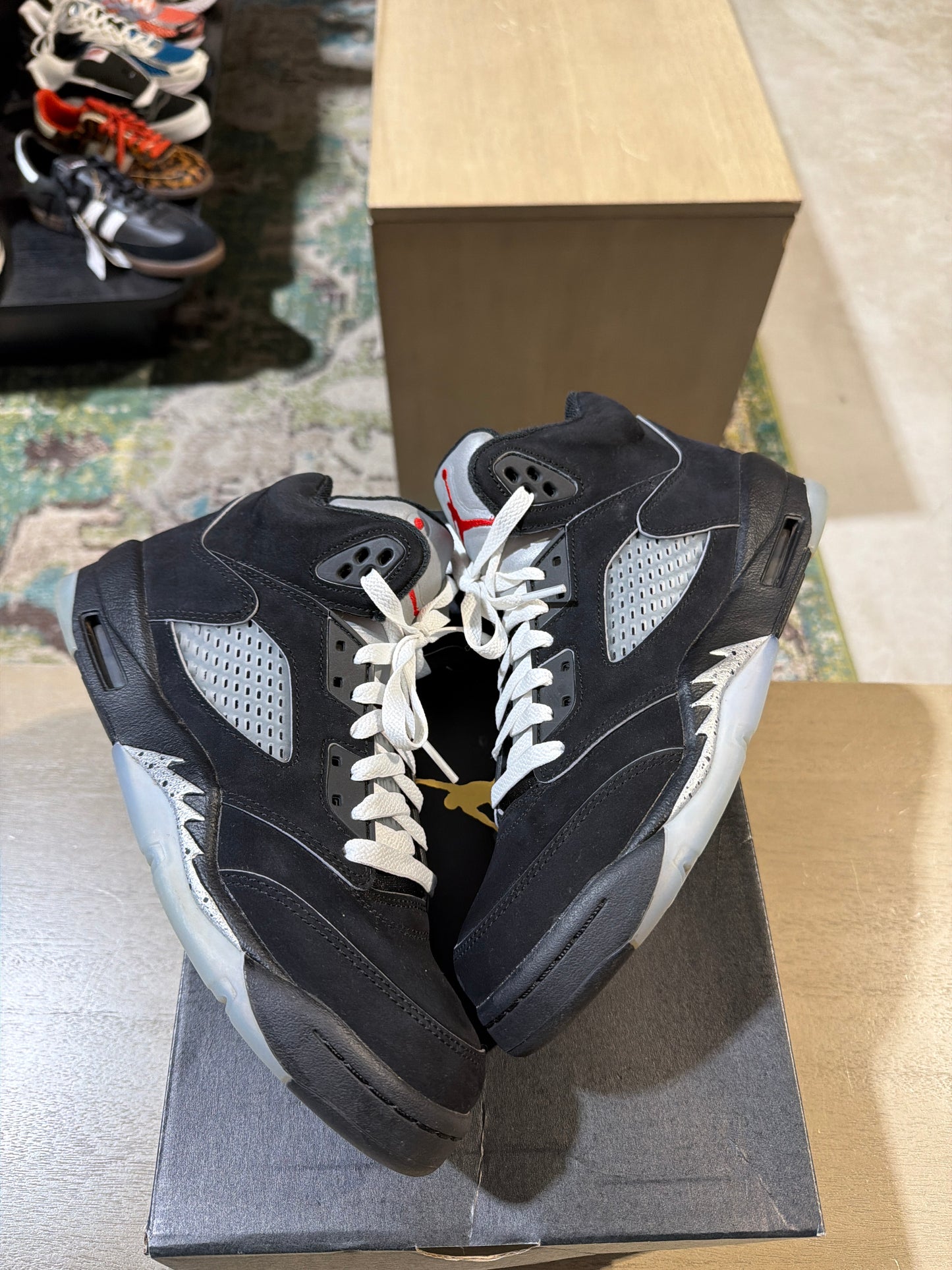 Jordan 5 Blck Metallic 2025 Used sz 7Y RB