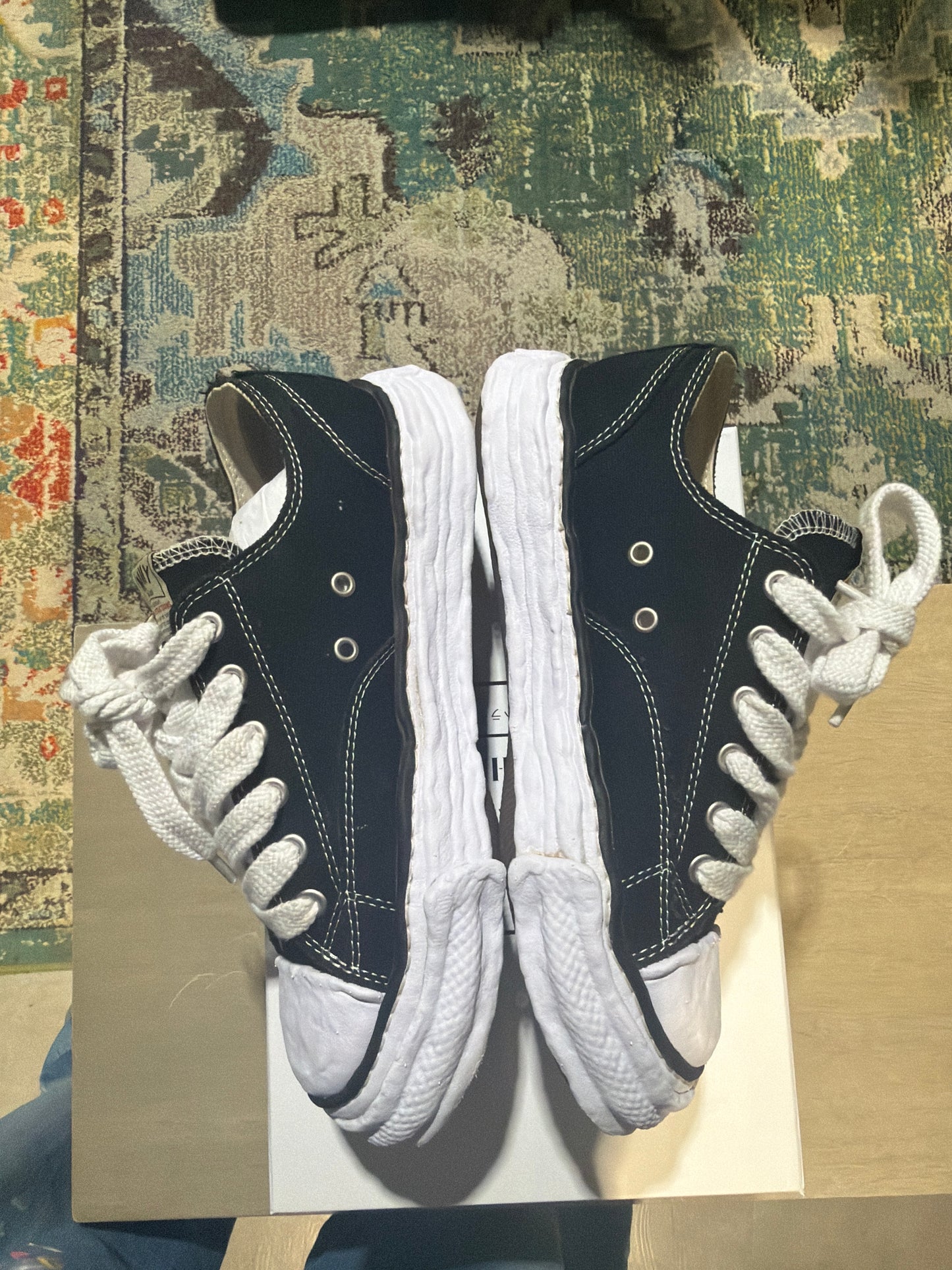 Maison Mihara Peterson 23 Black Used Sz 10