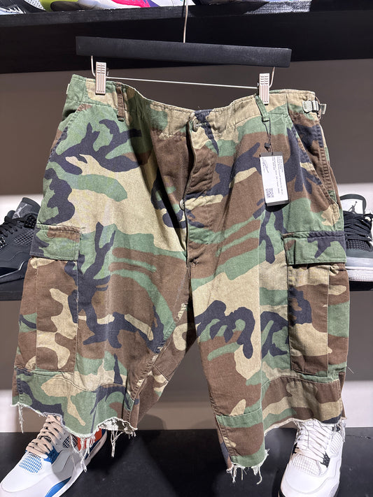 Vintage Army Cutoff Shorts Sz 38 (1)