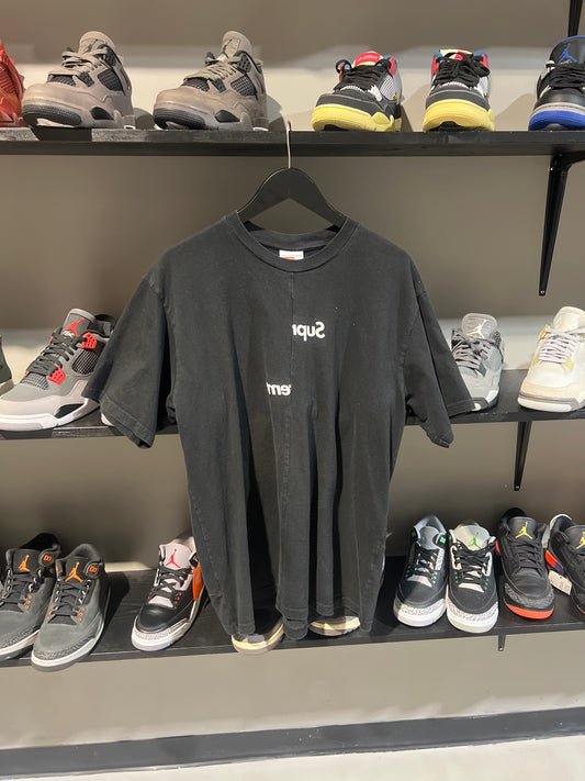 Supreme CDG Split Logo Tee