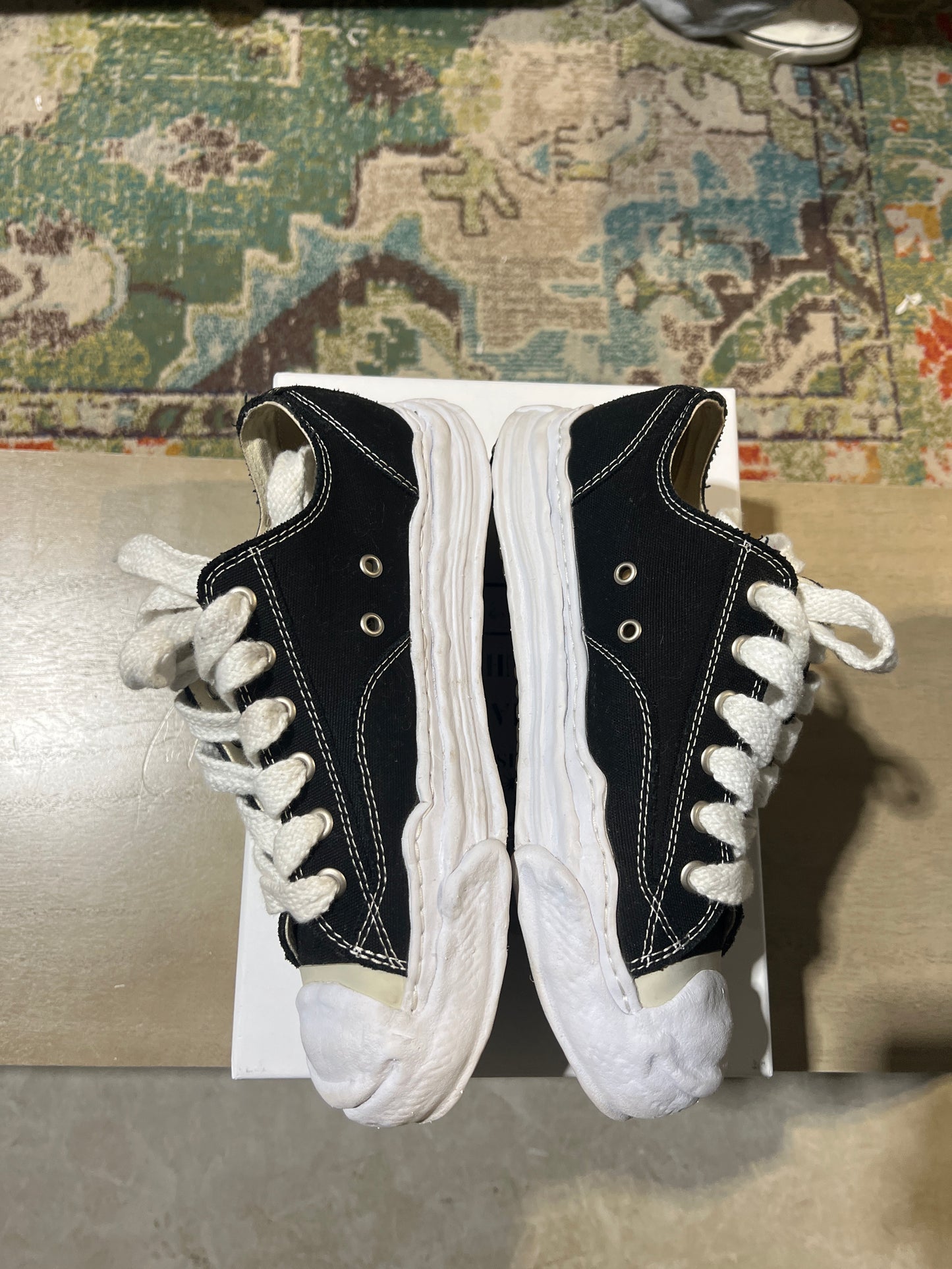 Maison mihara Hank used black white sz 10