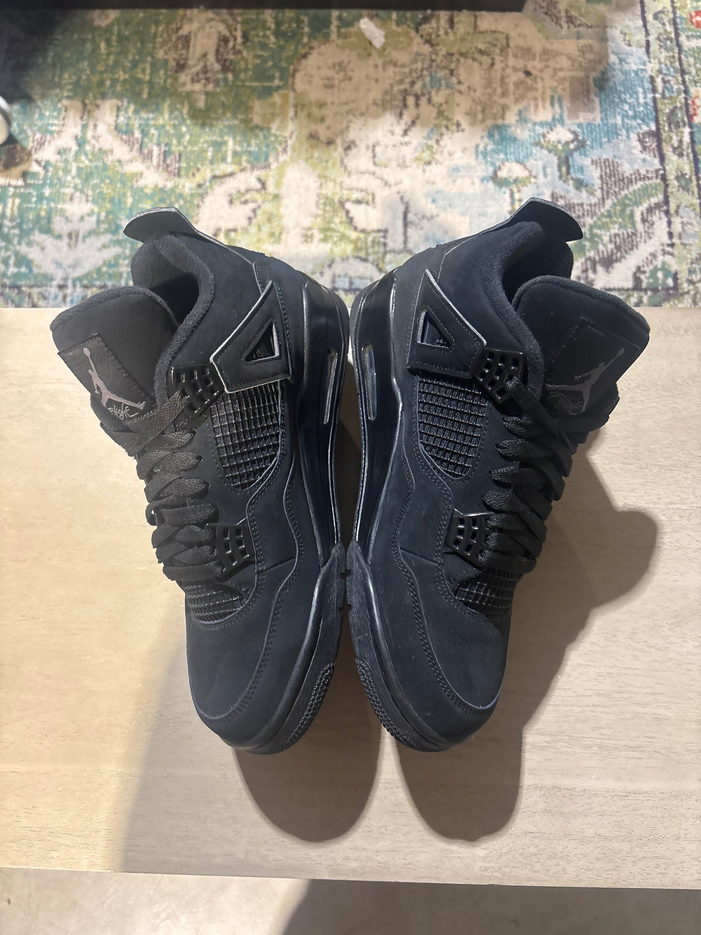Air Jordan 4 black cat used sz 10 NB