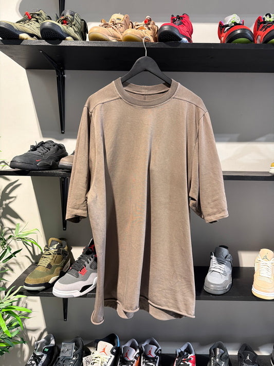 Brown RICK OWENS Oversized Tee
