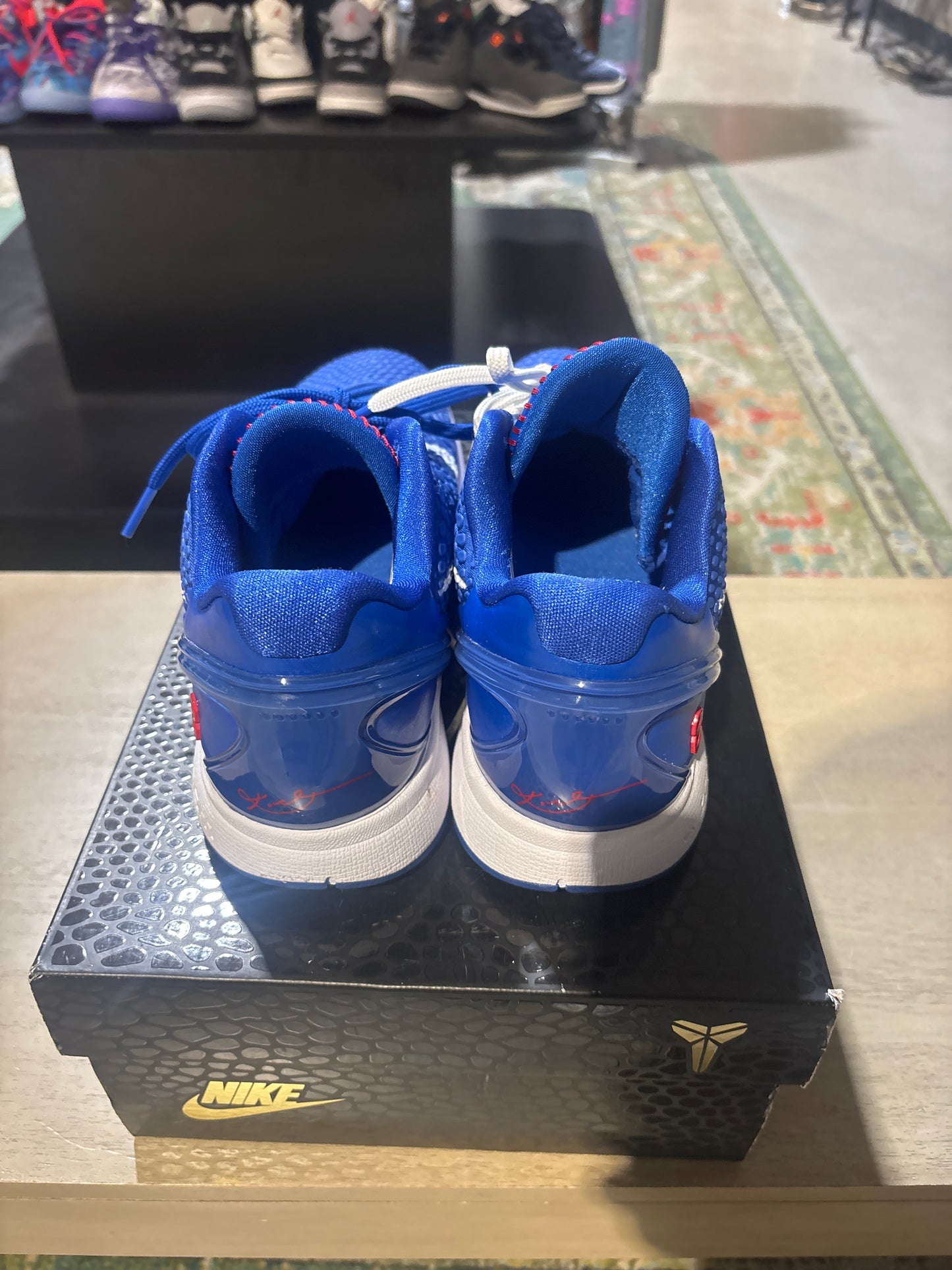 Nike kobe 6 protro dodgers used sz 10.5