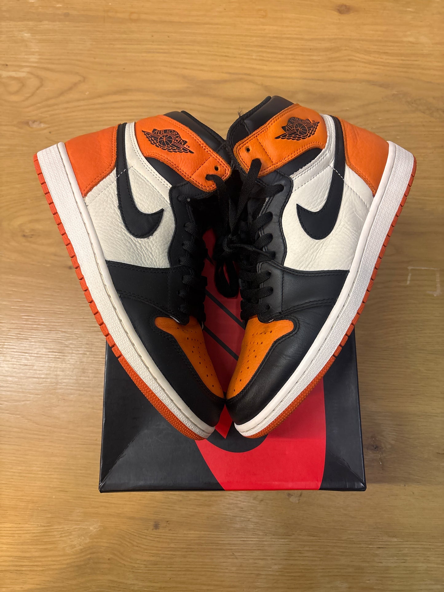 JORDAN 1 HIGH SHATTERED BACKBOARD Used Sz 10