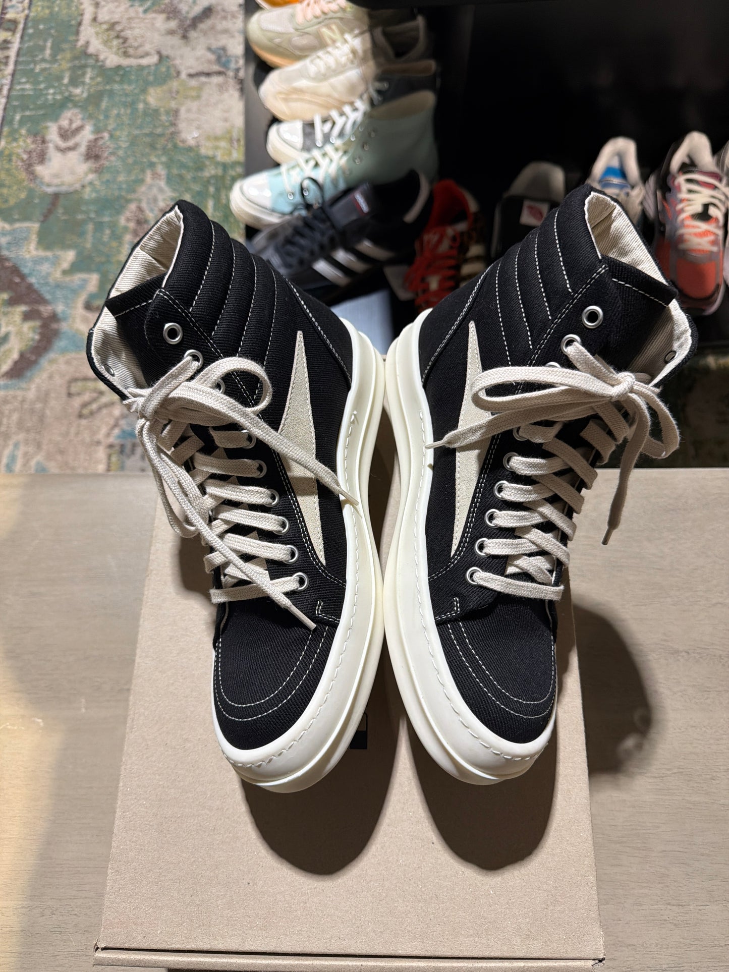 RO Vintage Sneaker High black white