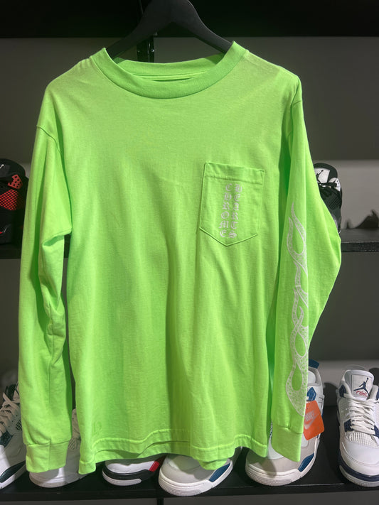 Chrome Hearts Green Long Sleeve Tee