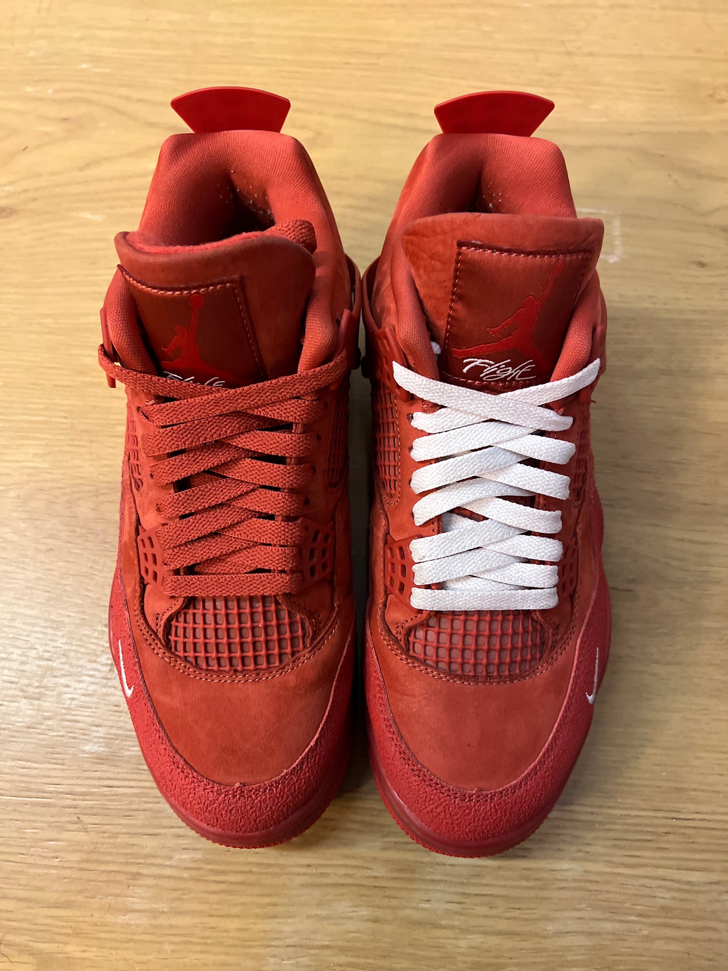 NIGEL X AIR JORDAN 4  BRICK BY BRICK USED SZ 8.5 NB