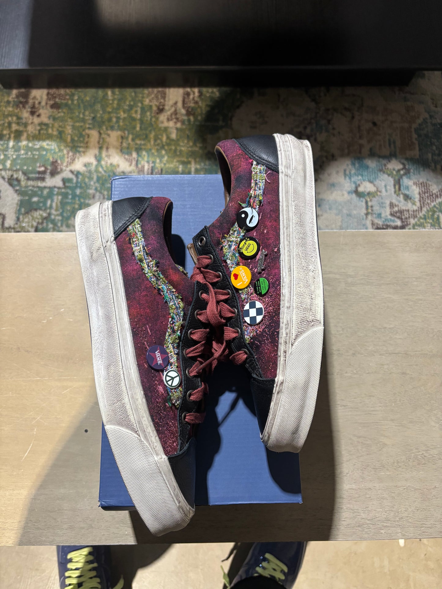 Vans Old Skool 36 LX Souvenir Burgundy used sz 10.5