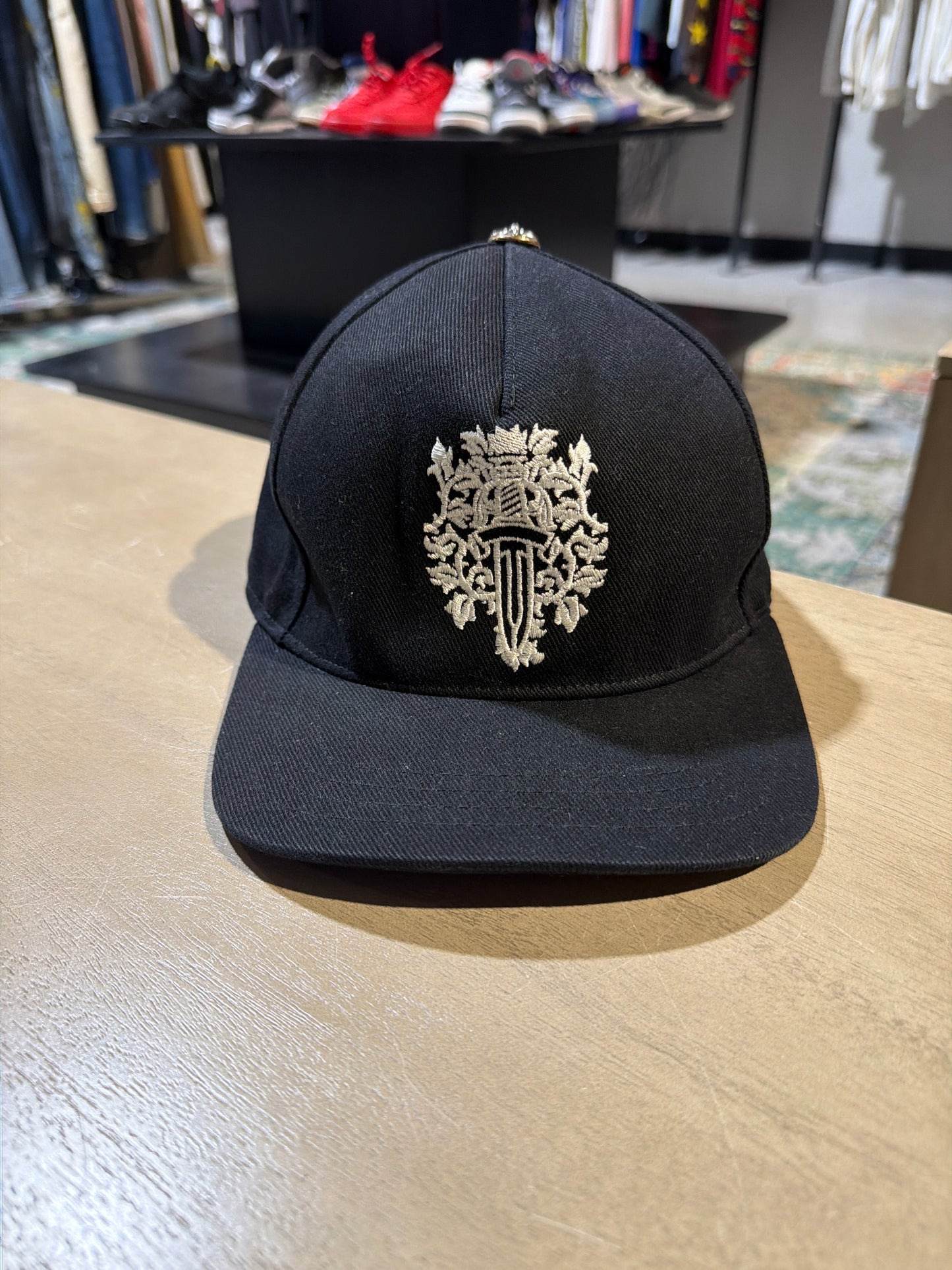 Chrome Hearts Floral Dagger Snapback