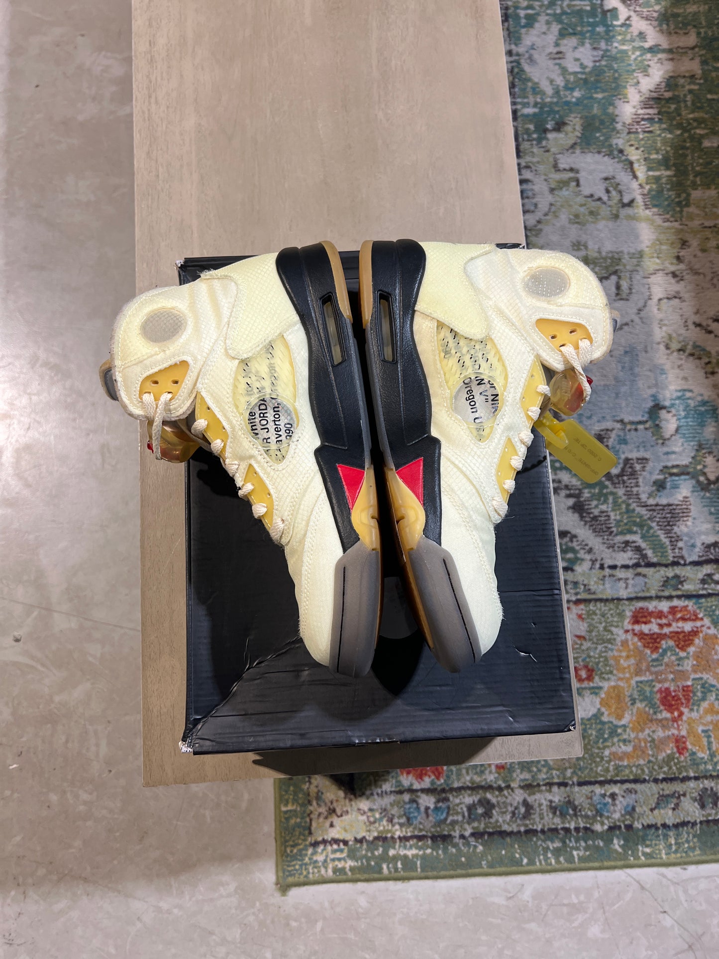 Jordan 5 OW Sail Used Sz 10.5