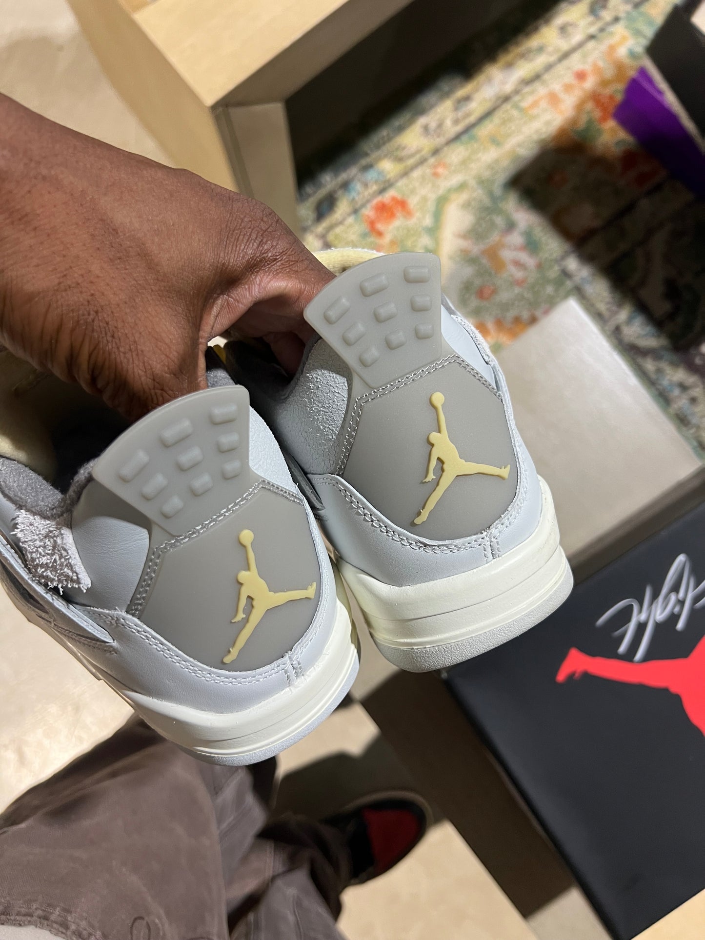 Jordan 4 craft photon used sz 6.5y