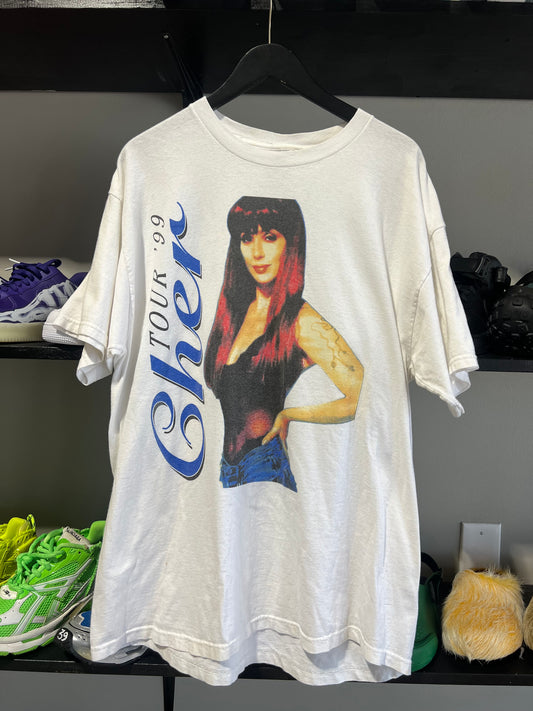 vintage cher tour tee 99