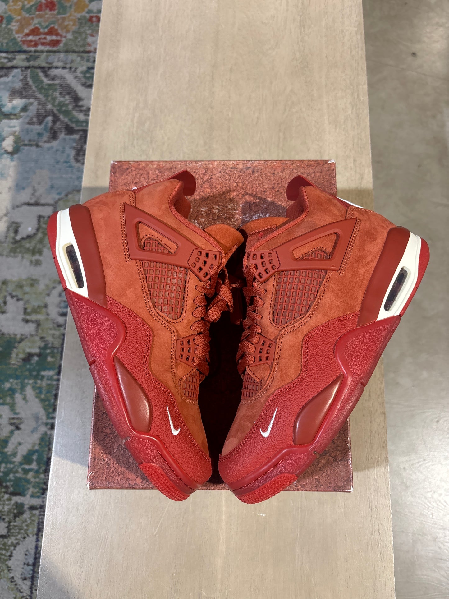 Jordan 4 brick by brick used sz 6.5