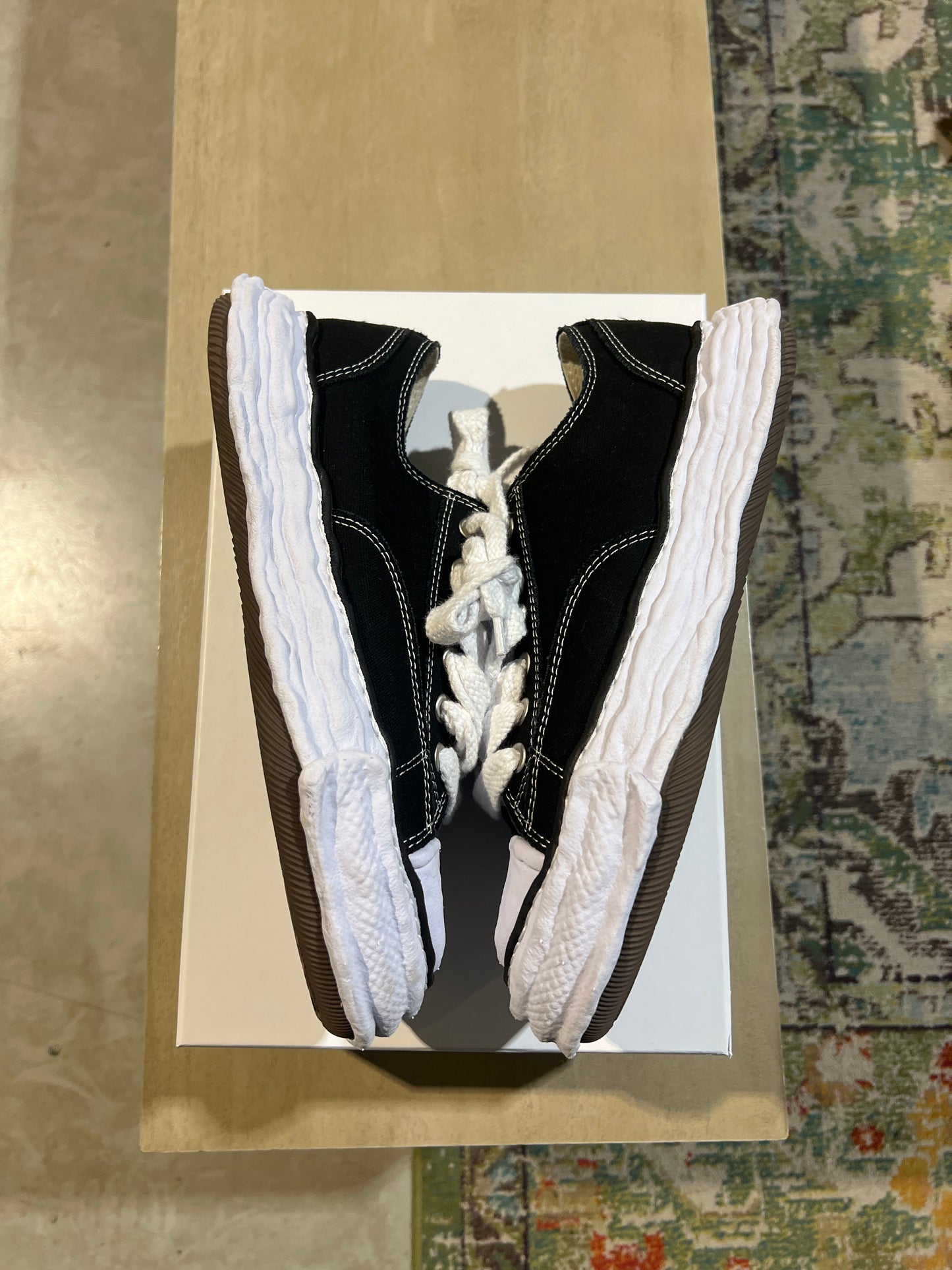 Maison Mihara Peterson 23 Black Used Sz 10