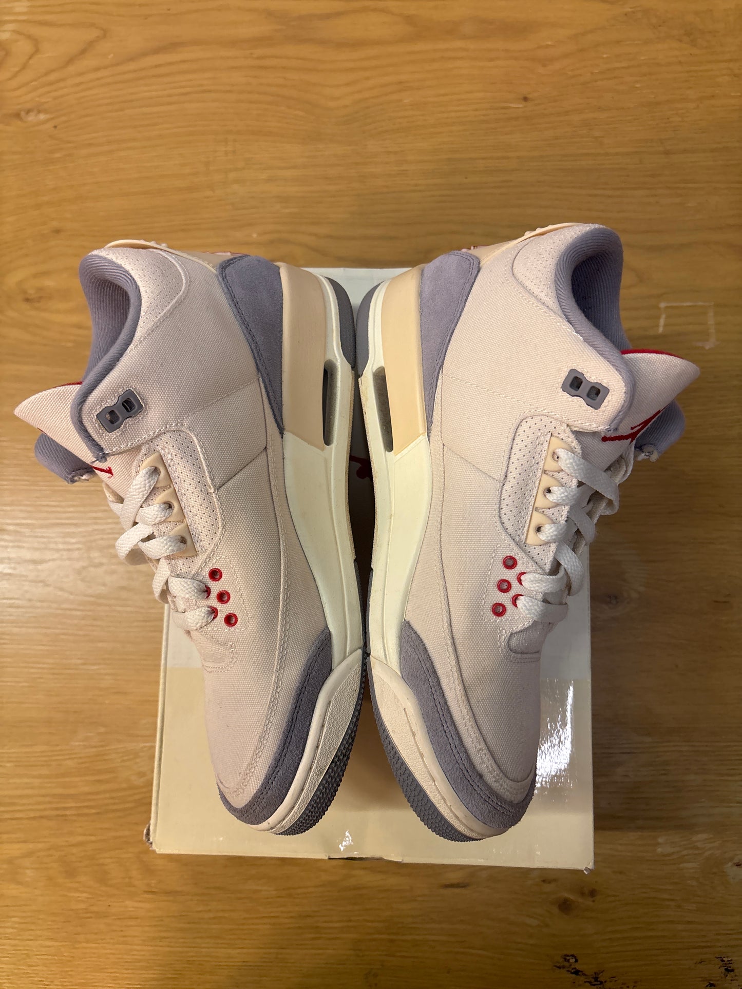 Air Jordan 3 retro muslin used size 8.5