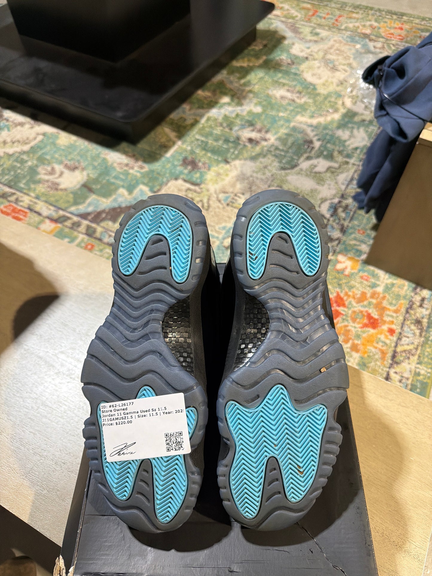Jordan 11 Gamma Used Sz 11.5